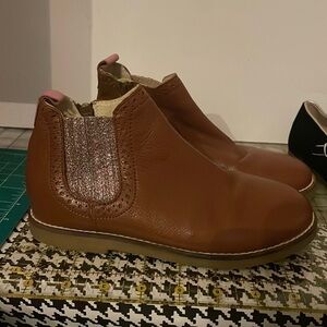 Mini Boden bundle velvet shoes and chelsea boots